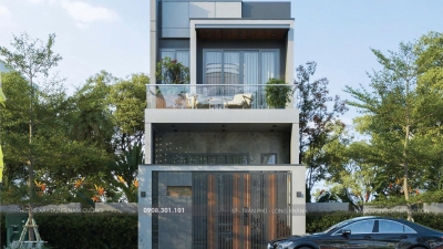 Nhà phố 1 trệt 1 lầu